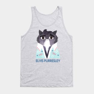 Elvis Purresley Tank Top